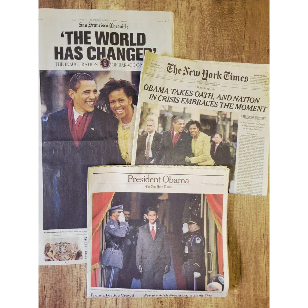 2009 Jan 21: President OBAMA Inauguration Day Special - NY Times New York